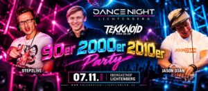 90er bis 2010er - DANCE NIGHT Cover